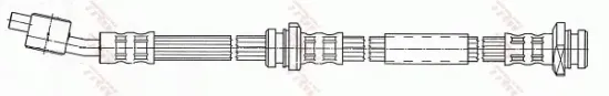 Bremsschlauch Vorderachse rechts TRW PHD487 Bild Bremsschlauch Vorderachse rechts TRW PHD487