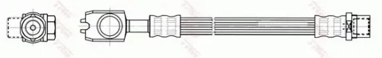 Bremsschlauch TRW PHD557 Bild Bremsschlauch TRW PHD557