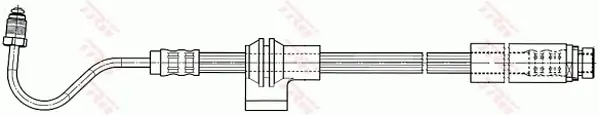 Bremsschlauch Hinterachse links TRW PHD561