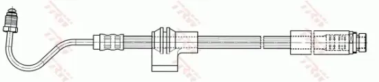 Bremsschlauch Hinterachse rechts TRW PHD562 Bild Bremsschlauch Hinterachse rechts TRW PHD562