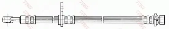 Bremsschlauch Vorderachse rechts TRW PHD582 Bild Bremsschlauch Vorderachse rechts TRW PHD582