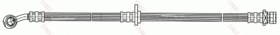 Bremsschlauch Vorderachse rechts TRW PHD585 Bild Bremsschlauch Vorderachse rechts TRW PHD585