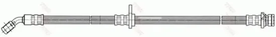 Bremsschlauch Hinterachse rechts TRW PHD599 Bild Bremsschlauch Hinterachse rechts TRW PHD599
