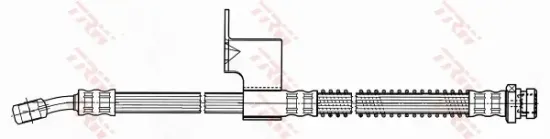 Bremsschlauch Vorderachse rechts TRW PHD621 Bild Bremsschlauch Vorderachse rechts TRW PHD621