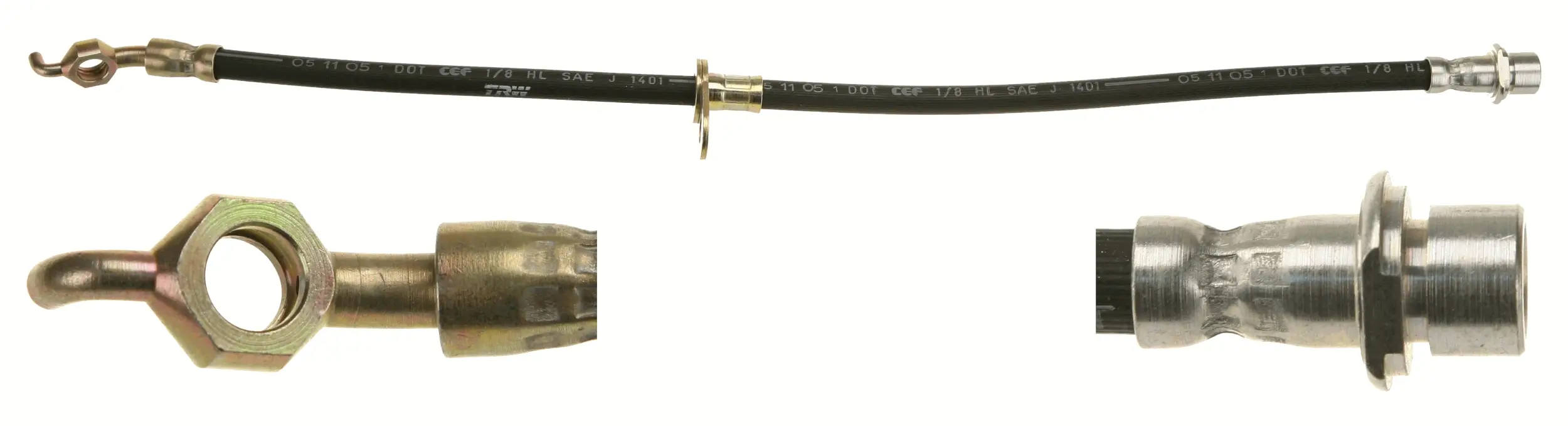 Bremsschlauch Hinterachse links TRW PHD643