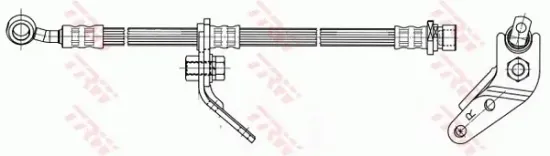 Bremsschlauch Vorderachse rechts TRW PHD7071 Bild Bremsschlauch Vorderachse rechts TRW PHD7071