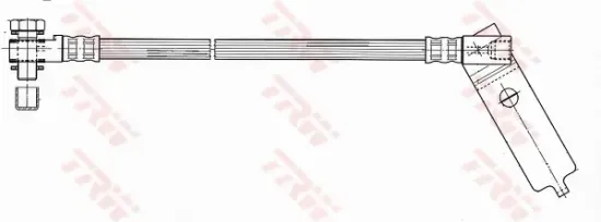 Bremsschlauch Vorderachse links TRW PHD952 Bild Bremsschlauch Vorderachse links TRW PHD952
