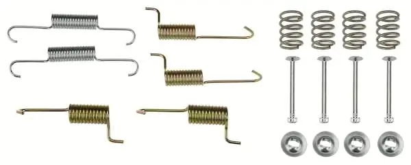 Zubehörsatz, Feststellbremsbacken Hinterachse TRW SFK433