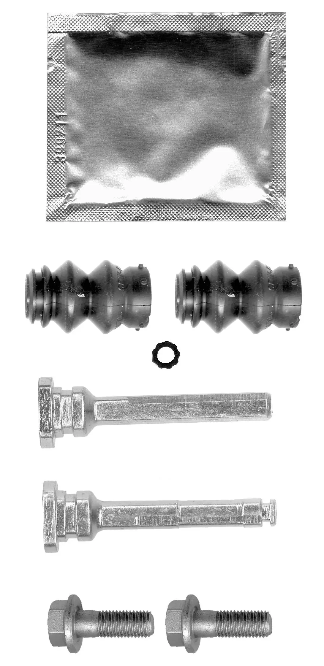 Reparatursatz, Bremssattel Vorderachse links Vorderachse rechts TRW ST1743