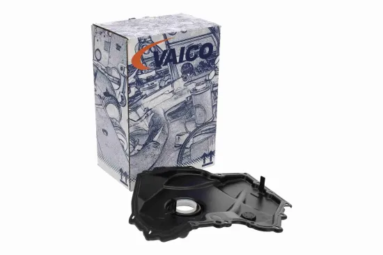 Gehäusedeckel, Kurbelgehäuse stirnseitig VAICO V10-000196 Bild Gehäusedeckel, Kurbelgehäuse stirnseitig VAICO V10-000196