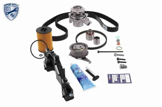 Wasserpumpe + Zahnriemensatz 0W-30 VAICO V10-000379 Bild Wasserpumpe + Zahnriemensatz 0W-30 VAICO V10-000379