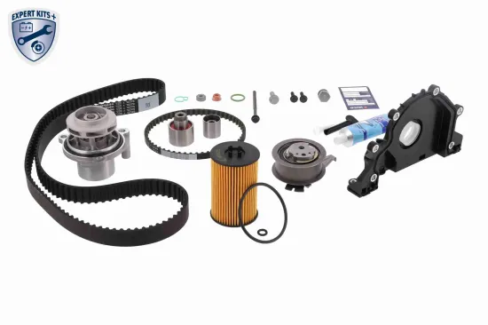 Wasserpumpe + Zahnriemensatz 0W-30 VAICO V10-000379 Bild Wasserpumpe + Zahnriemensatz 0W-30 VAICO V10-000379