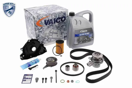 Wasserpumpe + Zahnriemensatz 0W-30 VAICO V10-000379 Bild Wasserpumpe + Zahnriemensatz 0W-30 VAICO V10-000379