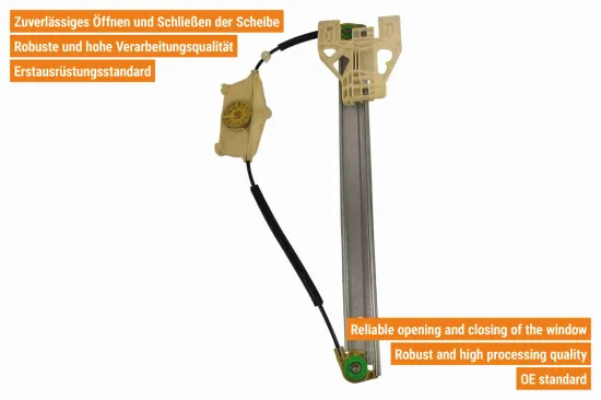Fensterheber hinten links VAICO V10-2444 Bild Fensterheber hinten links VAICO V10-2444