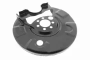 Spritzblech, Bremsscheibe Hinterachse links VAICO V10-4825