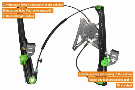 Fensterheber vorne rechts VAICO V10-6198 Bild Fensterheber vorne rechts VAICO V10-6198