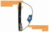 Fensterheber hinten links VAICO V10-6289 Bild Fensterheber hinten links VAICO V10-6289