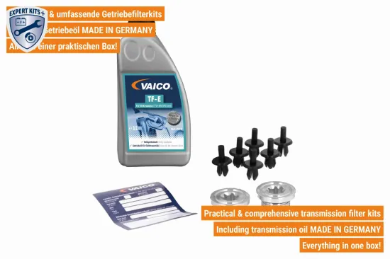 Teilesatz, Automatikgetriebe-Ölwechsel Vorderachse VAICO V10-7674 Bild Teilesatz, Automatikgetriebe-Ölwechsel Vorderachse VAICO V10-7674