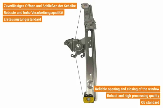 Fensterheber hinten links VAICO V20-0655 Bild Fensterheber hinten links VAICO V20-0655