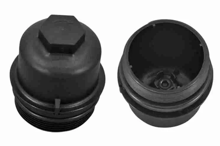 Deckel, Ölfiltergehäuse Motorraum Ölfiltergehäuse VAICO V20-2772