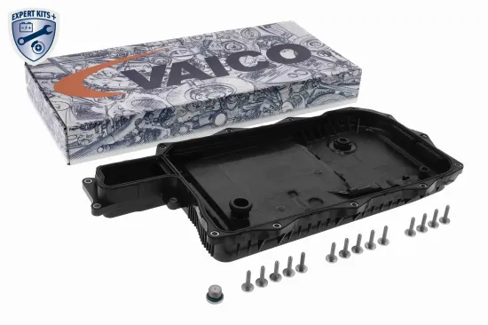 Ölwanne, Automatikgetriebe am Getriebegehäuse VAICO V20-3478 Bild Ölwanne, Automatikgetriebe am Getriebegehäuse VAICO V20-3478