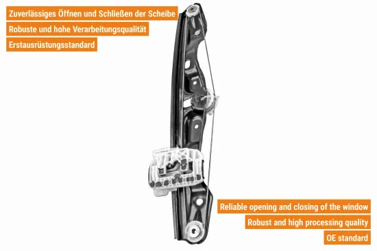 Fensterheber hinten links VAICO V20-7395 Bild Fensterheber hinten links VAICO V20-7395
