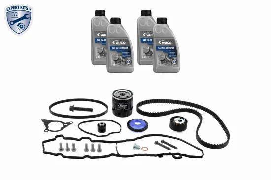 Zahnriemensatz 5W-30 VAICO V22-1422 Bild Zahnriemensatz 5W-30 VAICO V22-1422