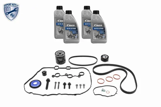 Zahnriemensatz 5W-30 VAICO V22-1423 Bild Zahnriemensatz 5W-30 VAICO V22-1423