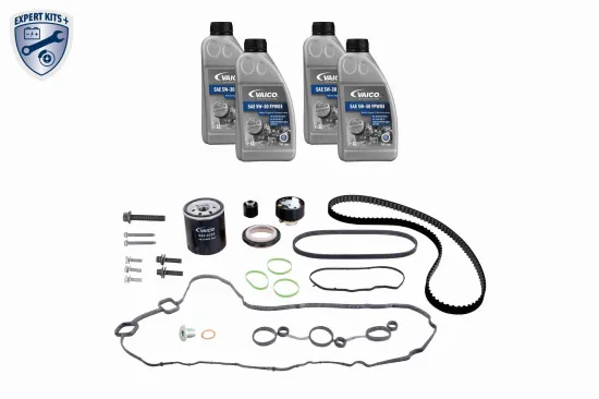 Zahnriemensatz 5W-30 VAICO V22-1424 Bild Zahnriemensatz 5W-30 VAICO V22-1424