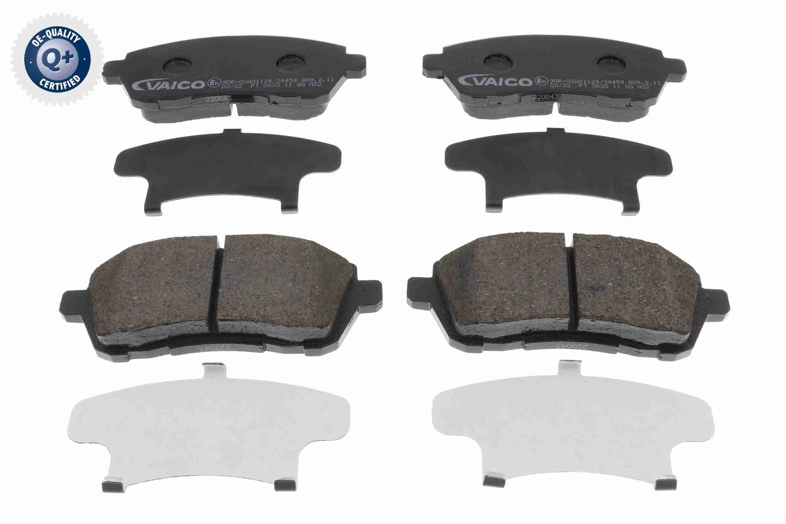 Bremsbelagsatz, Scheibenbremse Vorderachse VAICO V25-1177