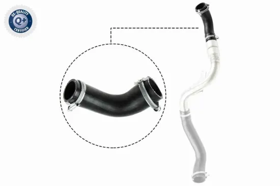 Ladeluftschlauch links VAICO V25-1487 Bild Ladeluftschlauch links VAICO V25-1487