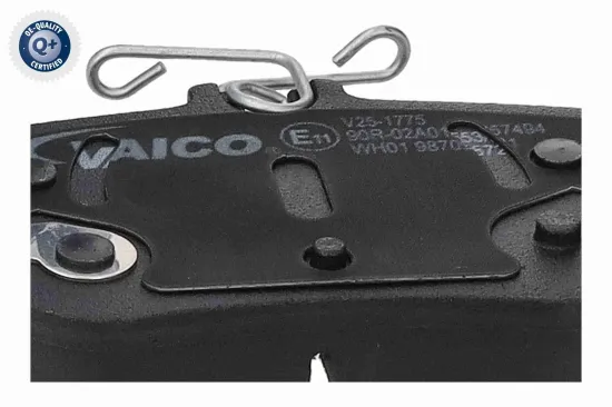Bremsbelagsatz, Scheibenbremse Hinterachse VAICO V25-1775 Bild Bremsbelagsatz, Scheibenbremse Hinterachse VAICO V25-1775