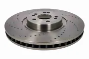 Bremsscheibe Vorderachse VAICO V30-40028