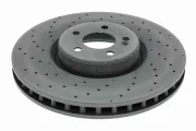 Bremsscheibe Vorderachse VAICO V30-40033