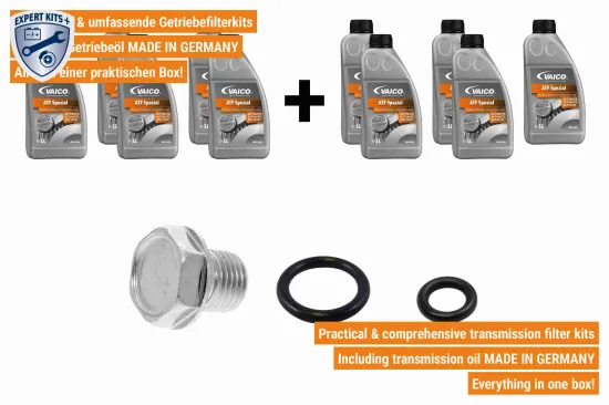 Teilesatz, Automatikgetriebe-Ölwechsel VAICO V38-0511-XXL Bild Teilesatz, Automatikgetriebe-Ölwechsel VAICO V38-0511-XXL