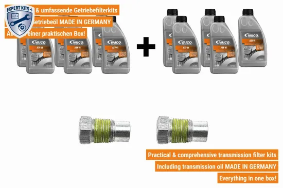 Teilesatz, Automatikgetriebe-Ölwechsel VAICO V40-2114-XXL Bild Teilesatz, Automatikgetriebe-Ölwechsel VAICO V40-2114-XXL