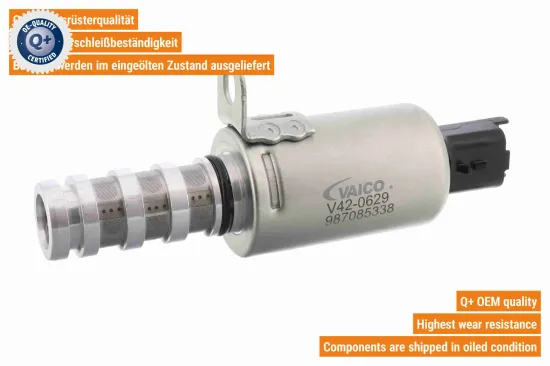 Steuerventil, Nockenwellenverstellung Auslassseite Einlassseite VAICO V42-0629 Bild Steuerventil, Nockenwellenverstellung Auslassseite Einlassseite VAICO V42-0629