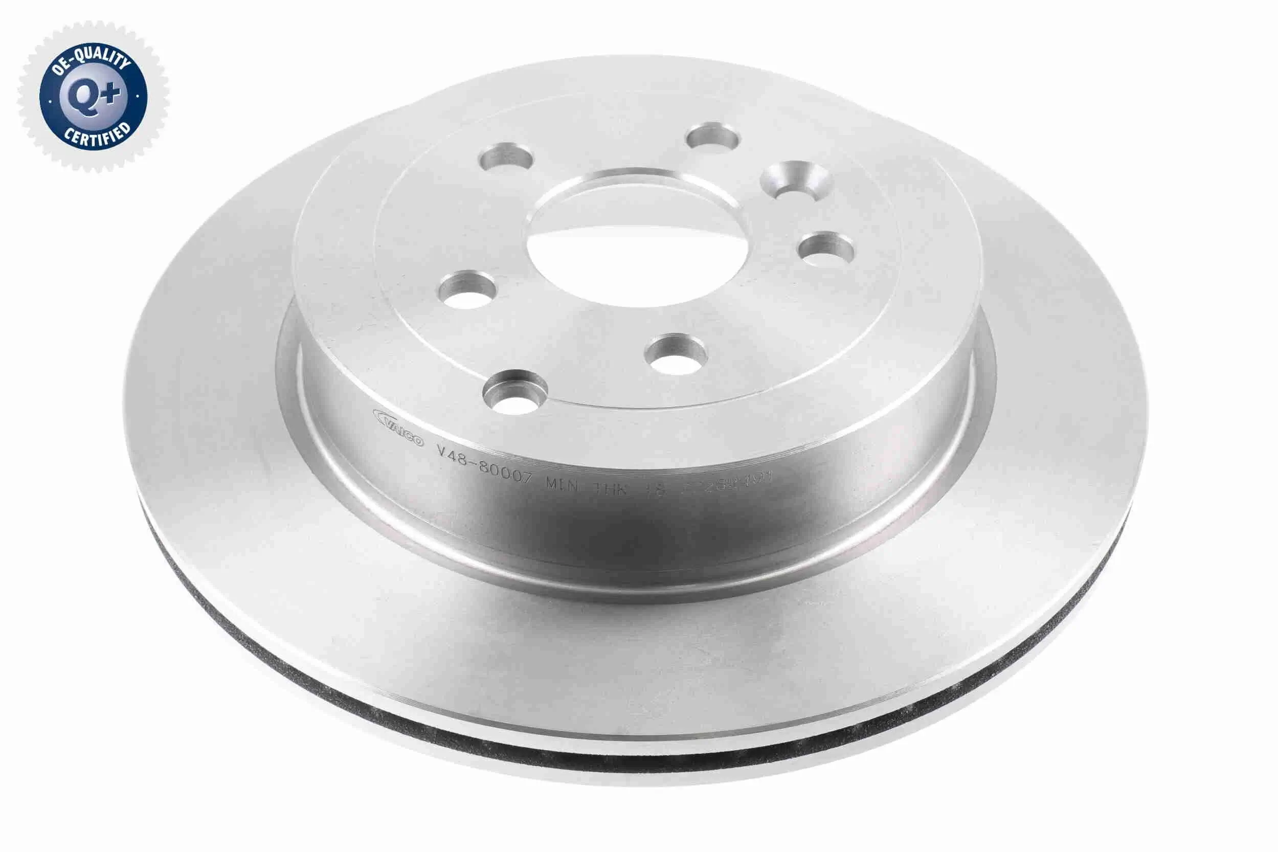 Bremsscheibe Hinterachse VAICO V48-80007