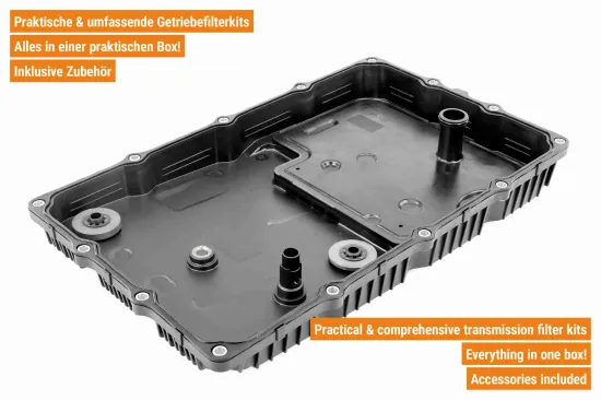 Ölwanne, Automatikgetriebe VAICO V52-0204 Bild Ölwanne, Automatikgetriebe VAICO V52-0204