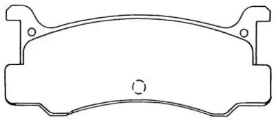 Bremsbelagsatz, Scheibenbremse Hinterachse AISIN ASN-164 Bild Bremsbelagsatz, Scheibenbremse Hinterachse AISIN ASN-164