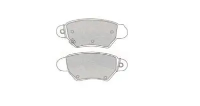 Bremsbelagsatz, Scheibenbremse AISIN ASN-2314 Bild Bremsbelagsatz, Scheibenbremse AISIN ASN-2314