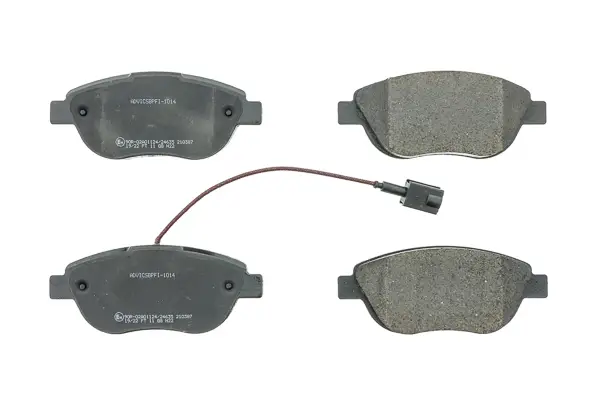 Bremsbelagsatz, Scheibenbremse AISIN BPFI-1014