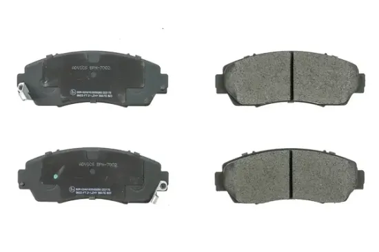 Bremsbelagsatz, Scheibenbremse Vorderachse AISIN BPH-7002 Bild Bremsbelagsatz, Scheibenbremse Vorderachse AISIN BPH-7002