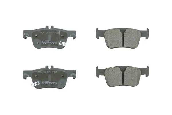 Bremsbelagsatz, Scheibenbremse Hinterachse AISIN BPH-7005
