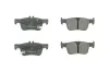 Bremsbelagsatz, Scheibenbremse Hinterachse AISIN BPH-7005