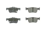 Bremsbelagsatz, Scheibenbremse Hinterachse AISIN BPH-7005