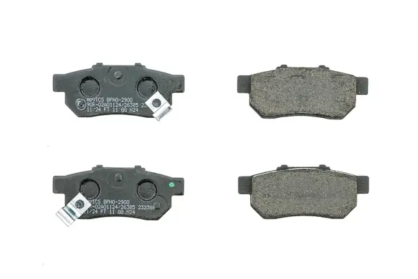 Bremsbelagsatz, Scheibenbremse Hinterachse AISIN BPHO-2900