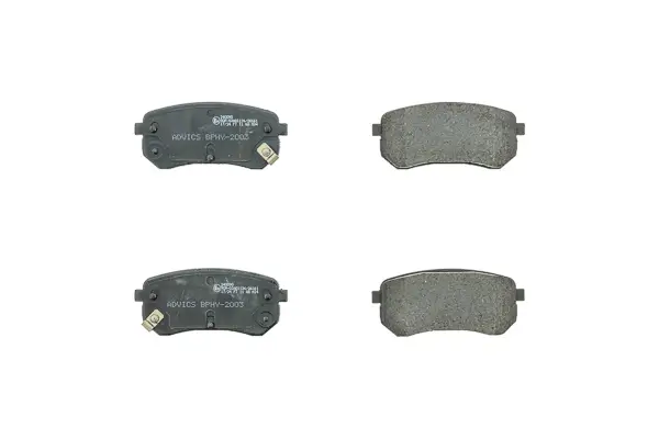 Bremsbelagsatz, Scheibenbremse Hinterachse AISIN BPHY-2003