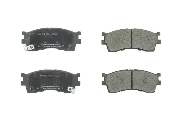 Bremsbelagsatz, Scheibenbremse Vorderachse AISIN BPKI-7008