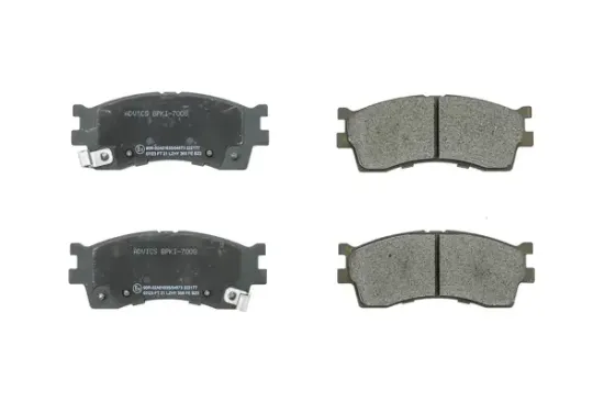 Bremsbelagsatz, Scheibenbremse Vorderachse AISIN BPKI-7008 Bild Bremsbelagsatz, Scheibenbremse Vorderachse AISIN BPKI-7008
